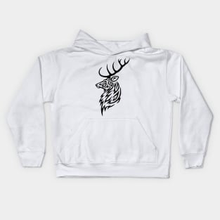 Tribal Stag Kids Hoodie